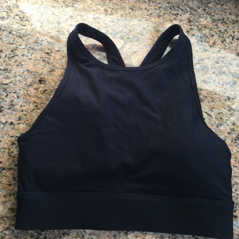 Fabletics XS Black Sports Bra